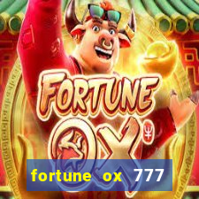 fortune ox 777 fortuna 77